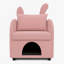 Fauteuil d'appoint avec espace de rangement pour animaux-111502113