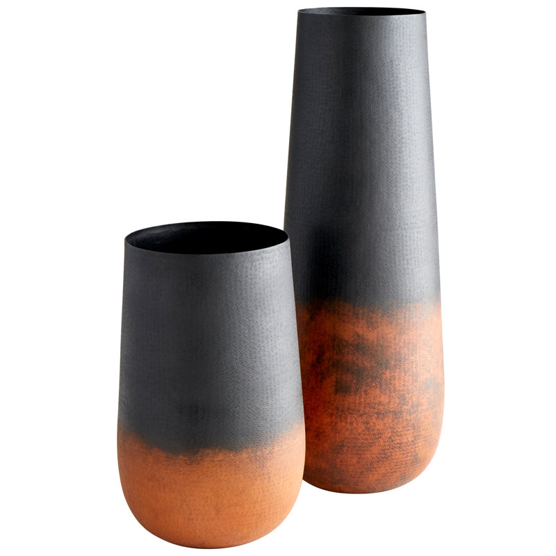 Kenzie Metal Planter, 28" H x 16.5" W x 16.5" D