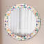 Huldar Glass Flat Wall Mirror