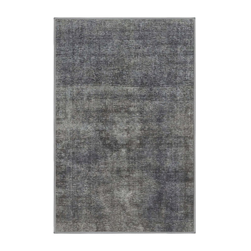 Tapis décoratif multicolore à motif abstrait, Rectangle 8 pi x 12 pi