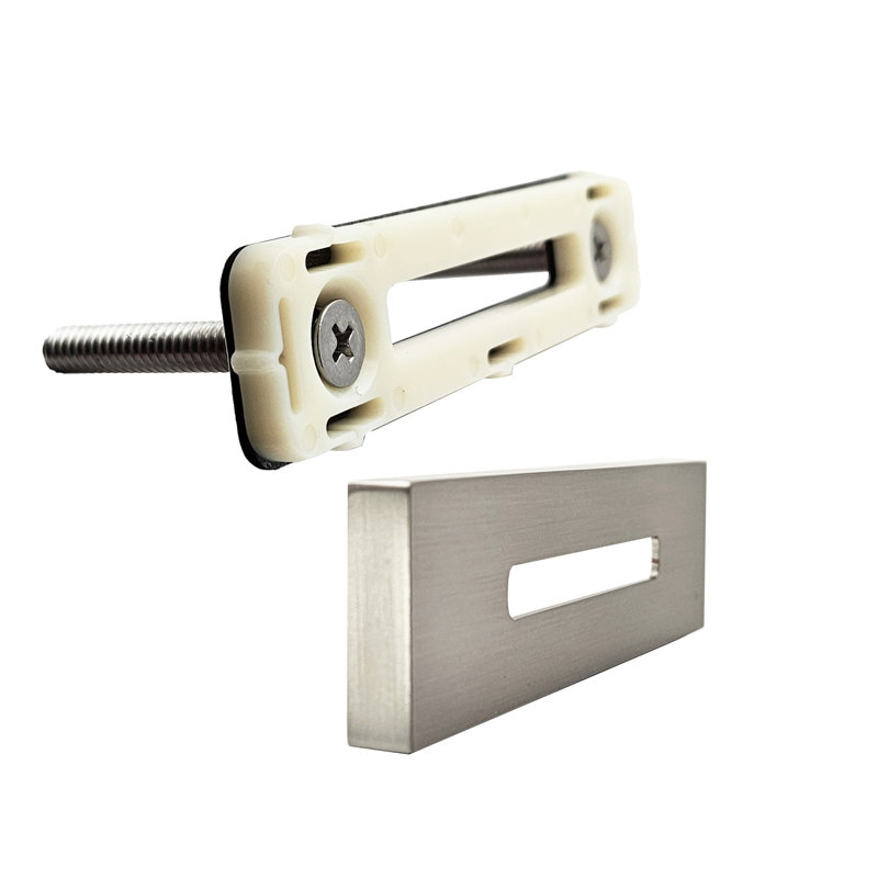 9.5'' W Leg Yes, Satin Nickel