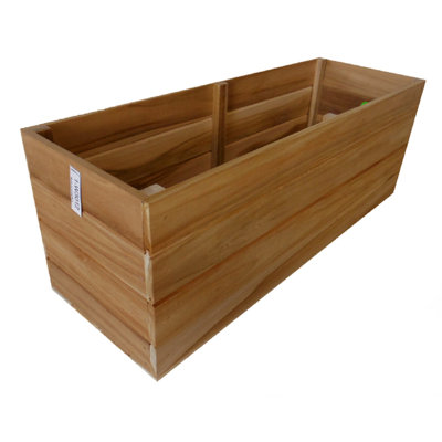 Mervela Handmade Wood Window Box Planter
