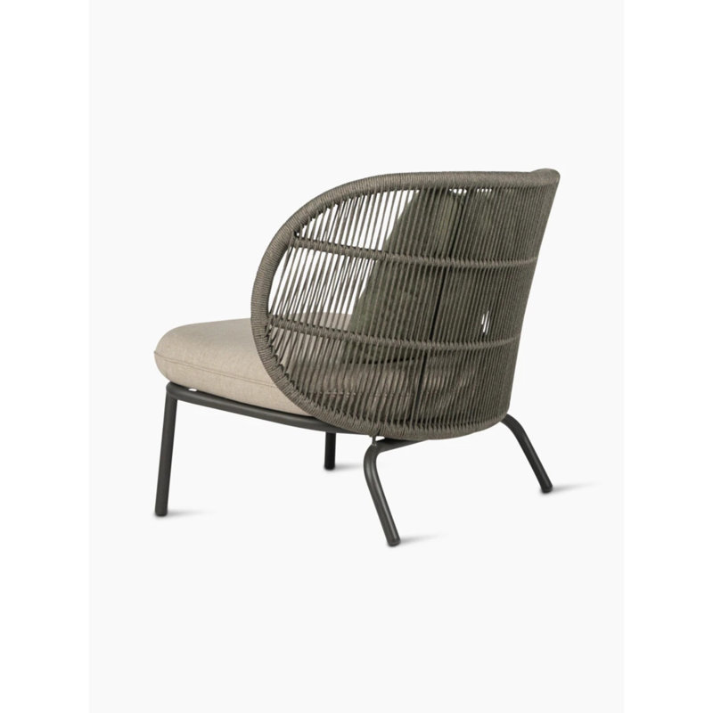 Kodo Outdoor Lounge Chair, Fossil Gray