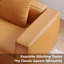 3 Seater Faux Leather Sofa-1553633914