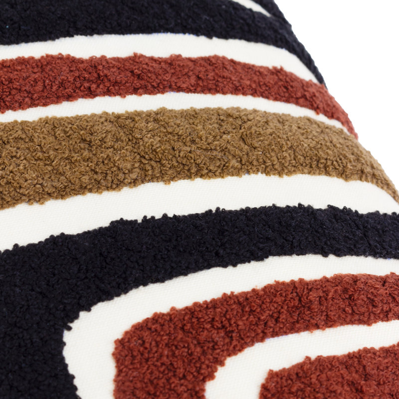 Abbe Abstract Square Throw Pillow Cover