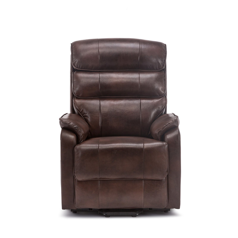 Whitely 82cm Wide Lift Assist Standard Recliner, Single Motor Lift Assist, Brown