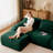 114" Flannel L-Shaped Modular Sectional With Ottoman-873230048