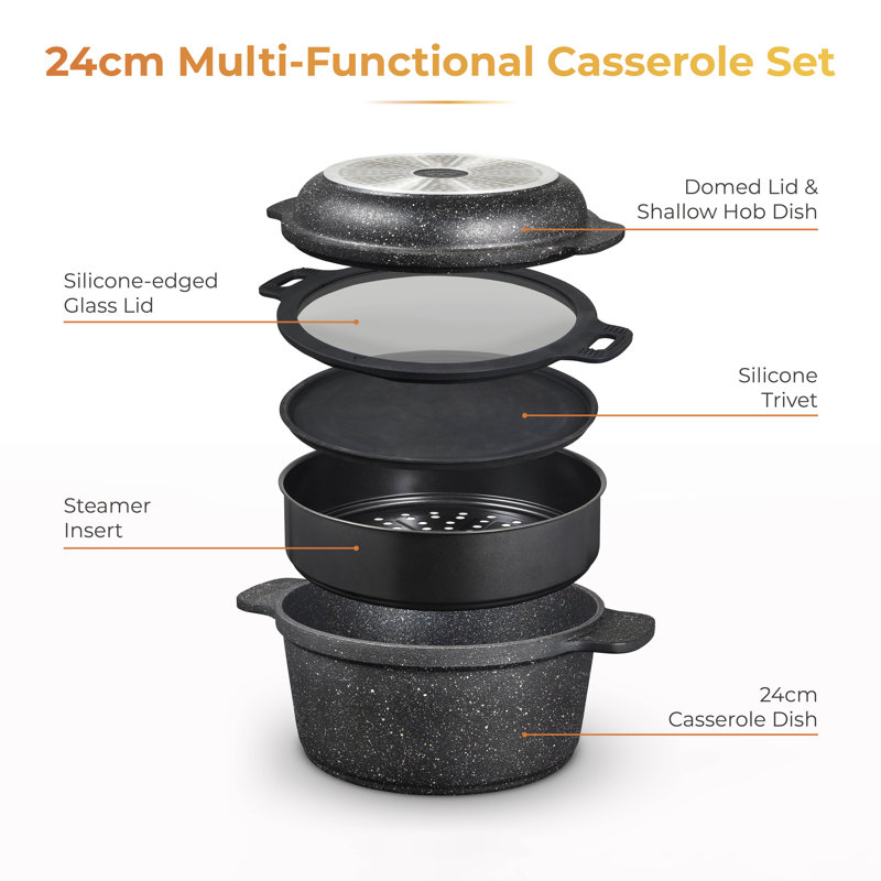 Tower 4.7L Non-Stick Aluminum Dutch Oven