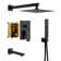 10inch 3 Function Wall Mount Complete Rainfall Shower System with Rough in-Valve