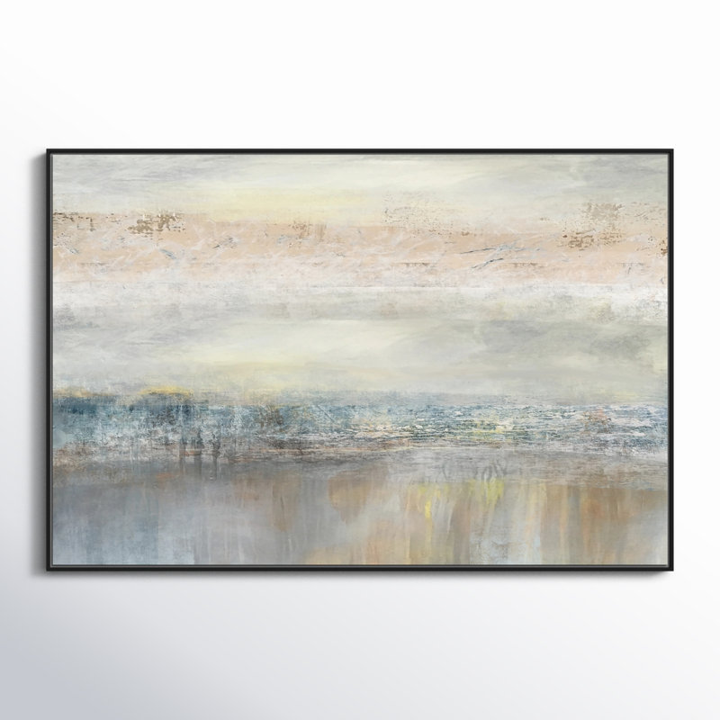 «Electra From A Distance» par Nan - reproduction d'art, Toile encadrée, H 41,5 po x l 61,5 po, Espresso