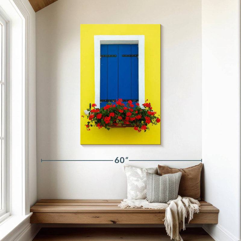 Lilie Blue Window Shutters, 45" H x 30" W