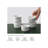DOWAN Round Ceramic Stainless Steel 6 Piece Ramekin Crème Brulee Dish Bakeware Set-50281145