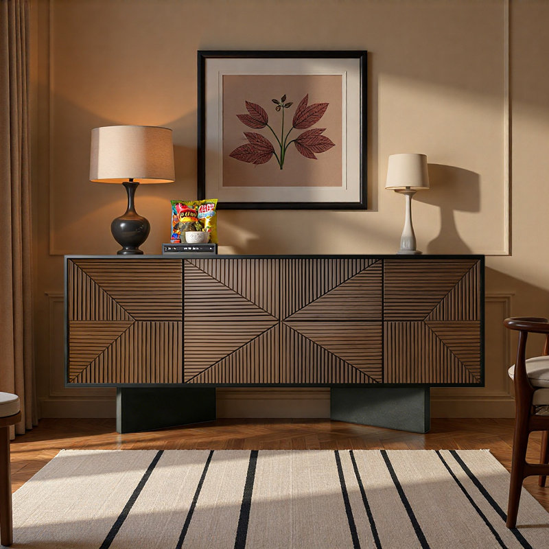 Buffet haut de gamme à grande capacité, H 35,43 po x l 62,99 po x P 15,75 po