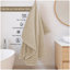 Pack of 4 Ribbed Cotton Towels, Hand, Bath Towels & Sheets, Premium Soft Feel, Quick Dry & Highly Absorbent Towelette-118474295-124328145