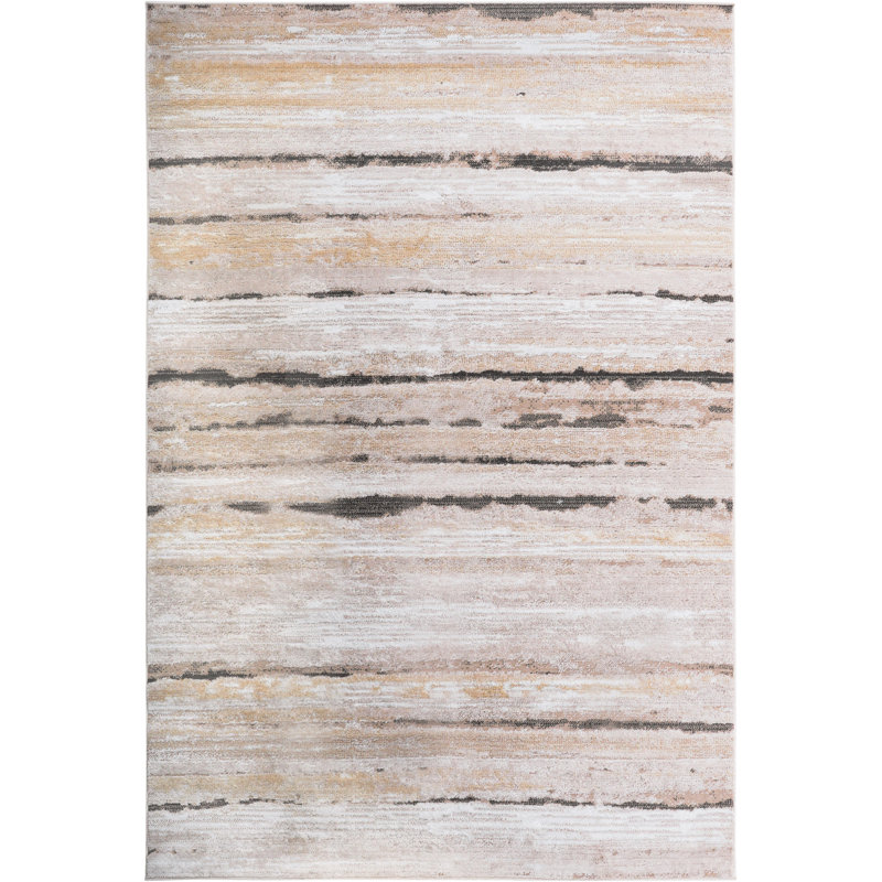 Tapis tissé 2X3 et rayé brun, sans perte de poils, teinté, pour coins repas 2X3, sans perte de poils et de vestibule