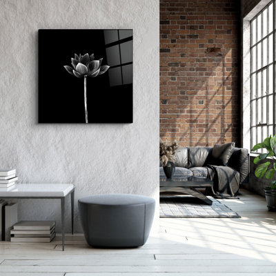 Stunning Decorative Tempered Glass Painting, 23.6 x 23.6 inches | 100% Tempered Glass, Thickness: 0.16 inches | UV Printing for Vibrant Colors | Perfect Wall Art for Home or Office Decor, Modern and Elegant Design
