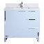 Meuble-lavabo sur pied simple 36 po avec plateau en pierre Gesel-251428771-251428769-204573107