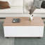 Modern Lift Top Coffee Table Multifunctional Table with Drawers & Shelves