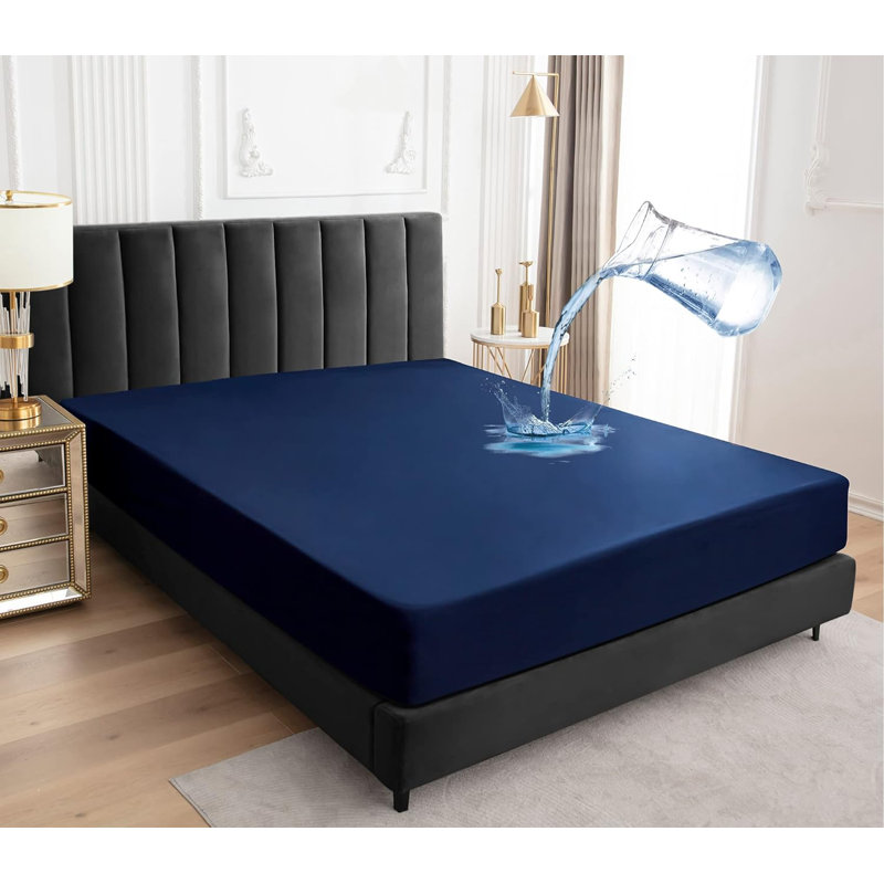 Zippered Mattress Protector Cover, Waterproof, Easy To Clean, Fits Mattress, Twin, 9"