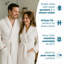 Cotton Blend Mid-Calf Bathrobe with Pockets-1847495102-1847495073