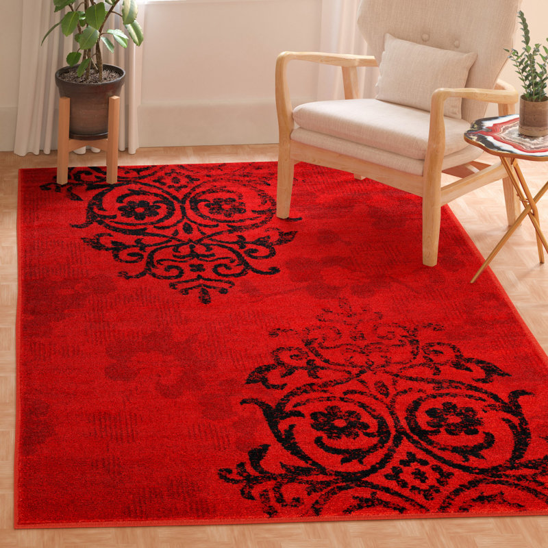 Tapis floral Lief Performance, Rectangle 5 pi 5 po x 7 pi 7 po