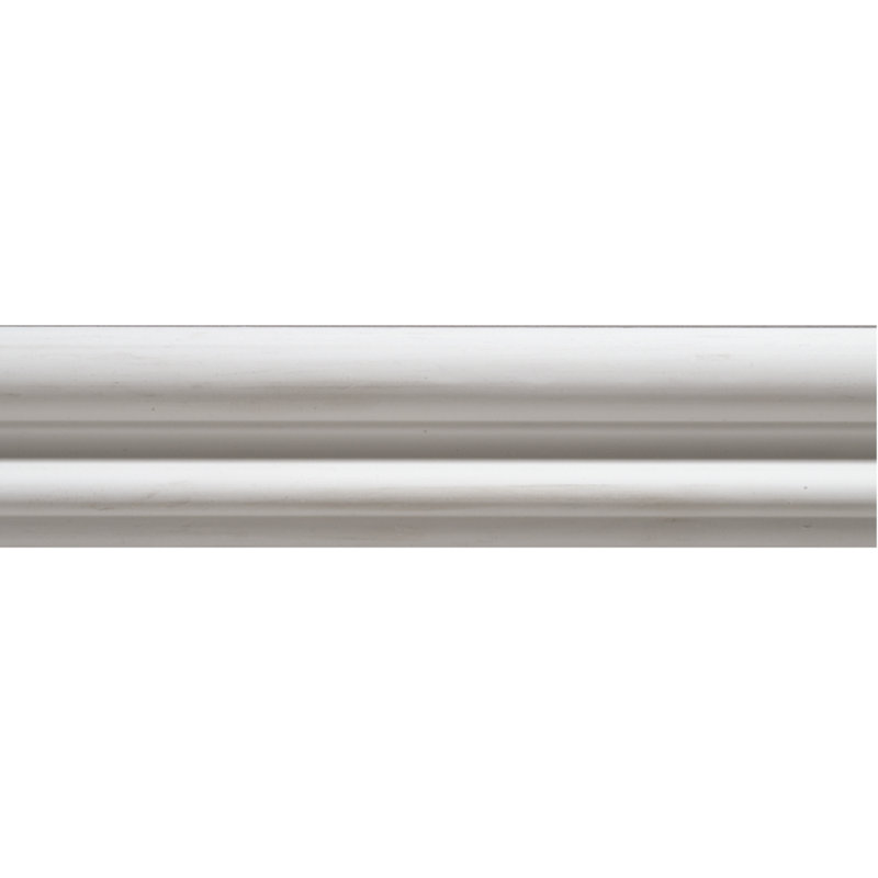 8-ft White Primed Hardwood Colonial Chair Rail Moulding