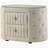 Ivory 2-drawer Upholstered Nightstand Bedside Table