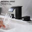 Robinet de salle de bain à 2 poignées avec drain-98730262
