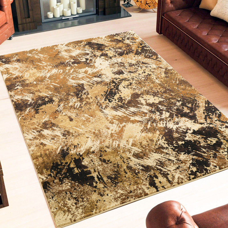 5 pi 3 po Tapis en polypropylène multicolore By 7 par By By 7