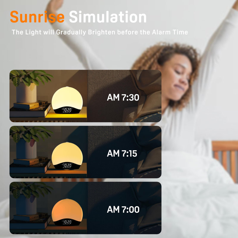 Réveil matin Sunrise