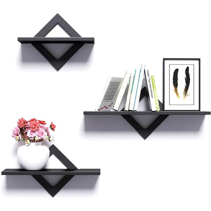 Floating Shelf, Black