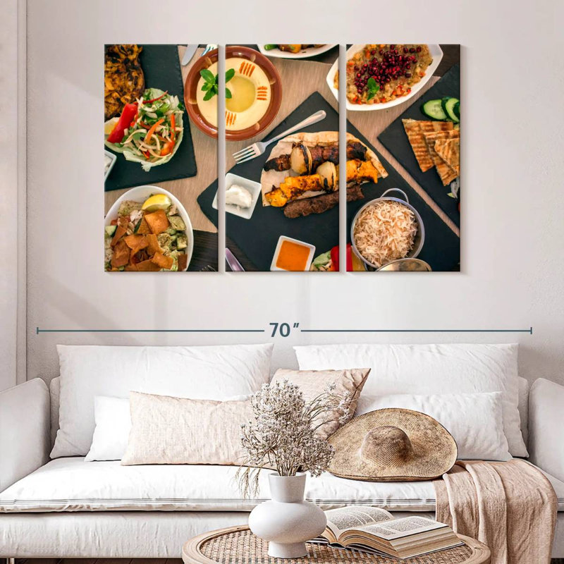 Cuisine libanaise Yarlin, H 32 po x l 50 po