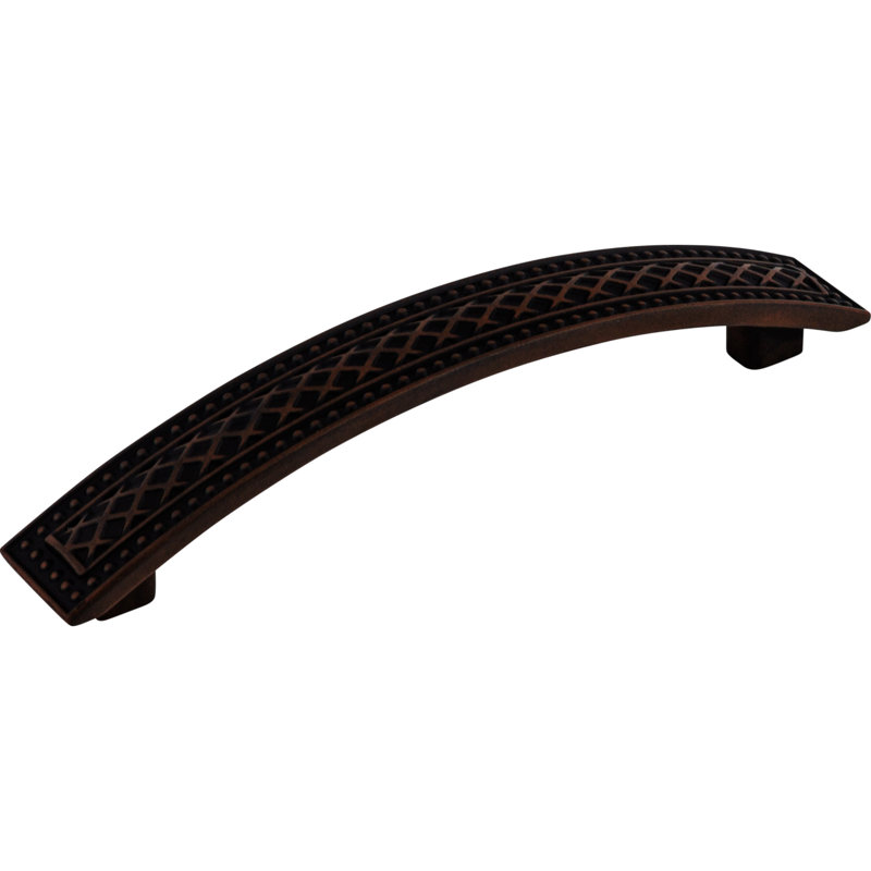 Trevi Crest 5" Center to Center Bar pull, Patina Rouge