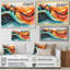 Abstrait flux temporel de couleurs de l'arc-en-ciel I - Art mural abstrait-1683575472-1683575483-1683575457