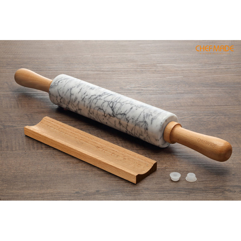 CHEFMADE 18 Inch Marble Rolling Pin