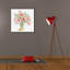 «Epic Graffiti» «Pink Amaryllis» par Leslie Trimbach, art mural sur toile-106171747