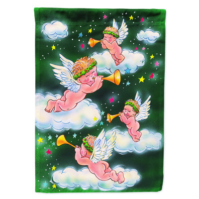 Double Sided Polyester Christmas Garden Flag