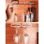 Porte-verres à vin 10 pouces