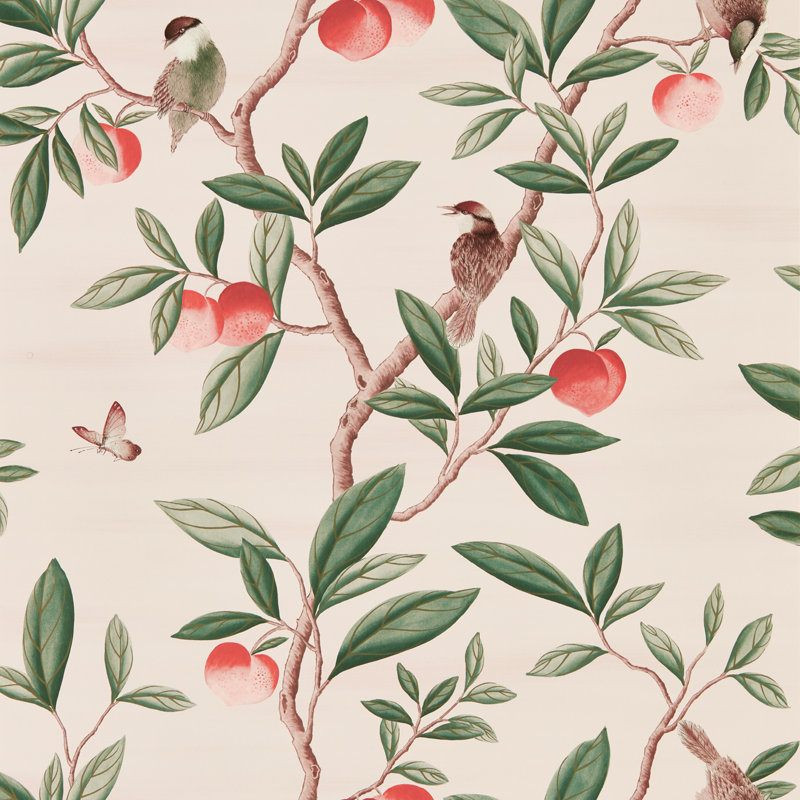 Ella Wallpaper, Powder/Sage/Peach