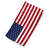 Manalapan 100 Dollar Bill & USA Flag Beach Towels | 100% Cotton Pool Towels 30"x60" (Set of 2)