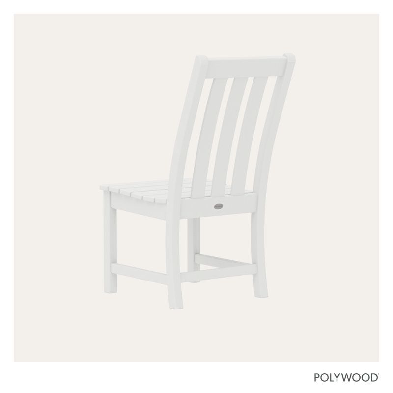 Chaise d'appoint POLYWOOD Vineyard, Blanc