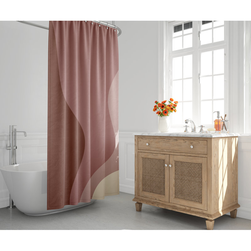Rideau de douche Edo Waves, Ombre