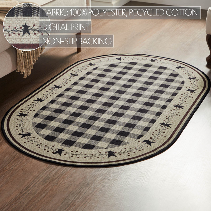 Tapis intérieur / extérieur Pip Vinestar, Ovale 3 po x 5 pi