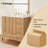 36-Inch Wood Bathroom Vanity with Solid Frame