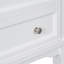 Meuble-lavabo de 24 po sans lavabo, base seulement, structure en bois massif, armoire de rangement de salle de bain avec tiroir et tablette ouverte