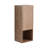 12" Bathroom Side Cabinet,Soft Close Doors,Float Mounting Design