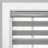 Semi Sheer Paper Zebra Shades-91081124-91081131