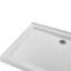 Base de douche rectangulaire en acrylique l 48 po x P 36 po, bonde incluse