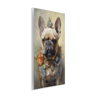 French Bulldog with Ornate Jewelry Wall Plaque, design by Wumples
