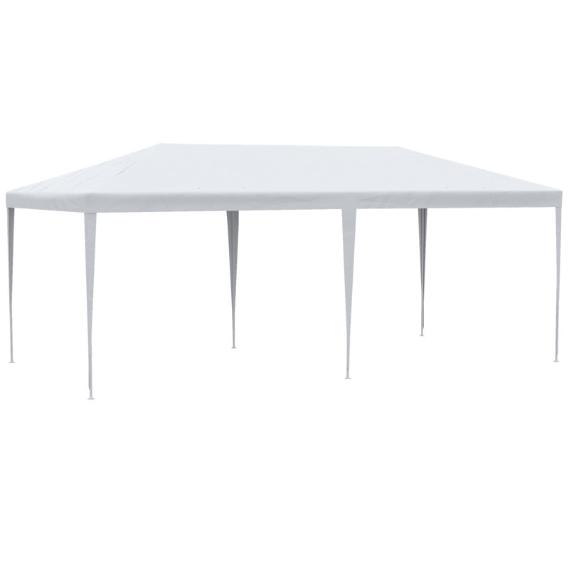 Grande tente de réception, pavillon pour abri avec 4 parois latérales amovibles, abri-jour pour les mariages